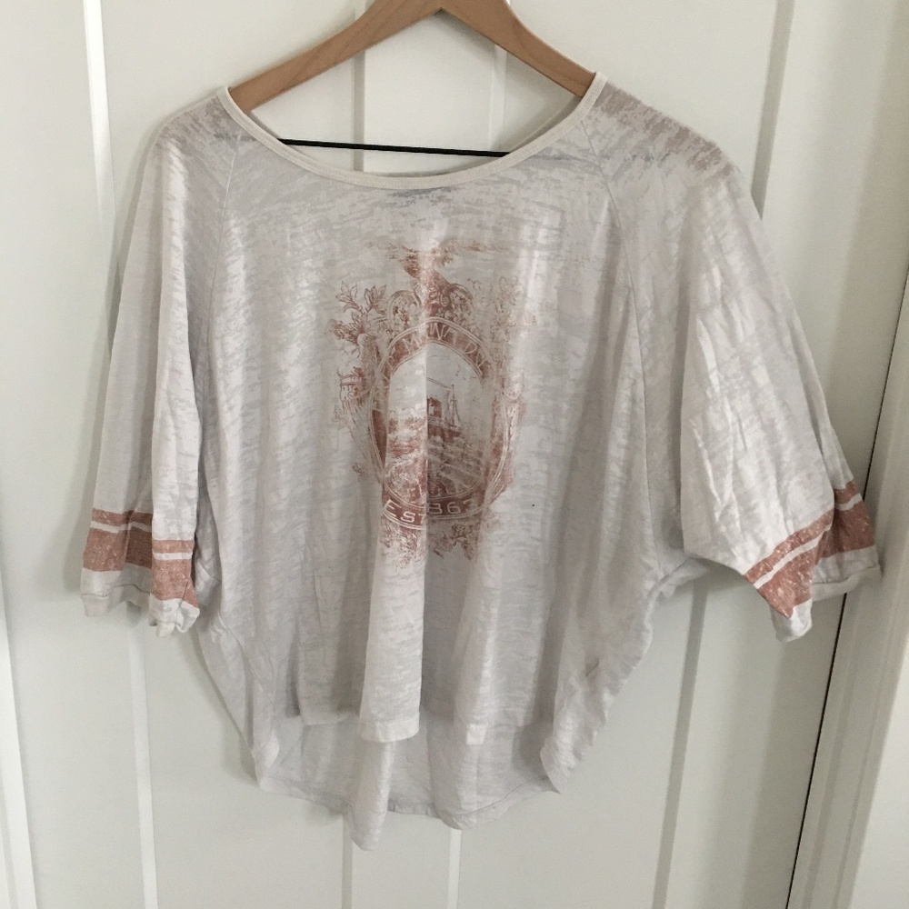 UO White Graphic Tee